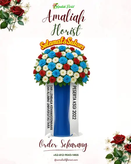 Standing Flowers Kawasan Perkantoran Dago Bandung